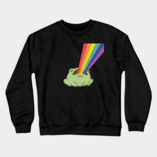 Rainbow frog Crewneck Sweatshirt